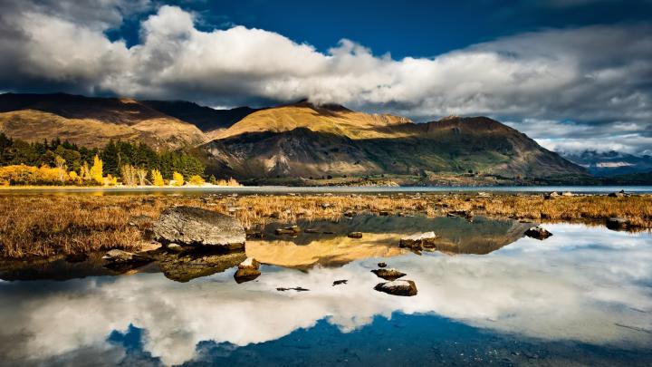 Mountains in New Zealand | Full HD Desktop Wallpapers 1080p