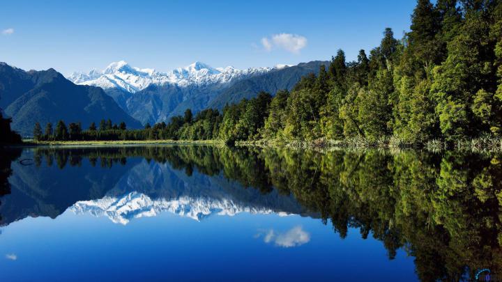 Free download Download Wallpaper Mountains and lake in New Zealand 1920 