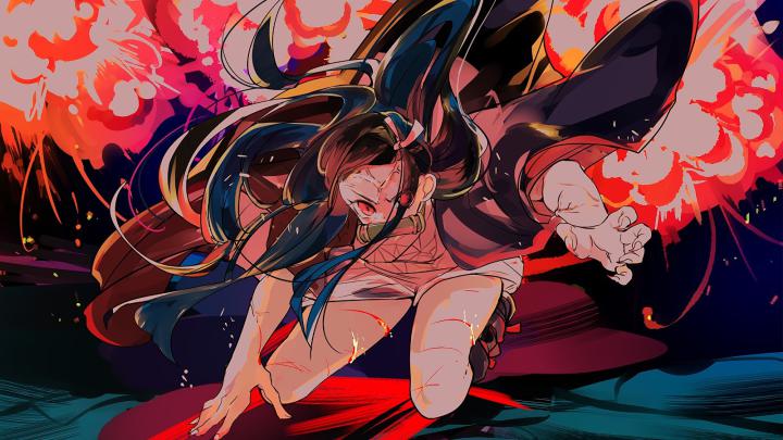 Nezuko Kamado, Kimetsu no Yaiba, 4K, #24 Wallpaper