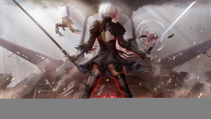 1920x1080 2B NieR Automata Art Laptop Full HD 1080P HD 4k Wallpapers 