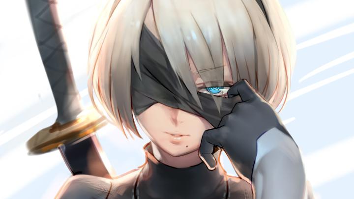 2b Nier Automata Wallpaper - Anime Wallpaper HD
