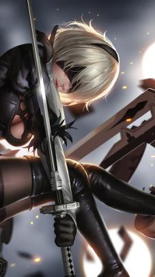 Anime Wallpaper HD: 2b Nier Automata Wallpaper
