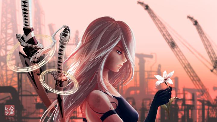 1920x1080 A2 Nier Automata Artwork Laptop Full HD 1080P HD 4k 