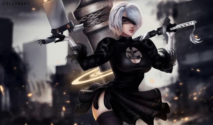 Nier Automata Game 4k, HD Games, 4k Wallpapers, Images, Backgrounds 