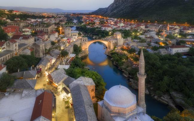 Bosnia And Herzegovina Old Bridge Mostar 4k Ultra Hd - Mostar Wallpaper 