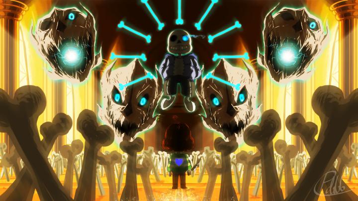 Undertale wallpaper Sans \u00b7\u2460 Download free stunning full HD wallpapers 