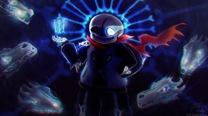 \u305c\u3044\u305f\u304fSans Undertale \u58c1\u7d19 - \u6700\u9ad8\u306e\u82b1\u306e\u753b\u50cf