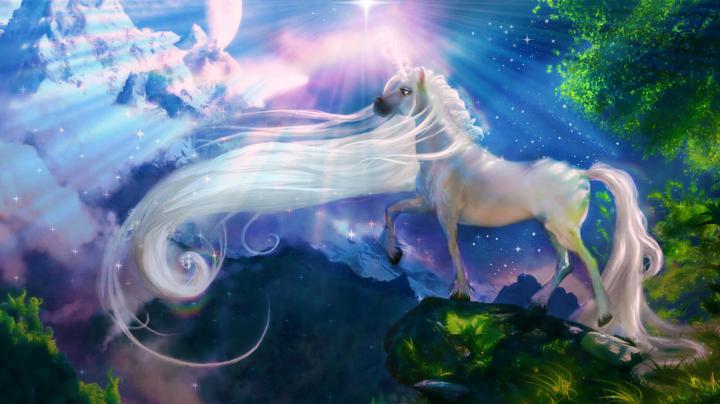 [66+] Fantasy Unicorn Wallpaper 