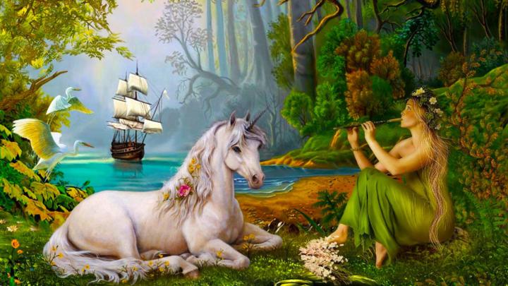 Unicorn wallpapers 1920x1080 Full HD (1080p) desktop backgrounds