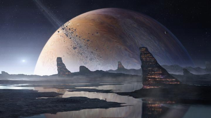 1920x1080 Big Planet Space Art 4k Laptop Full HD 1080P HD 4k Wallpapers 