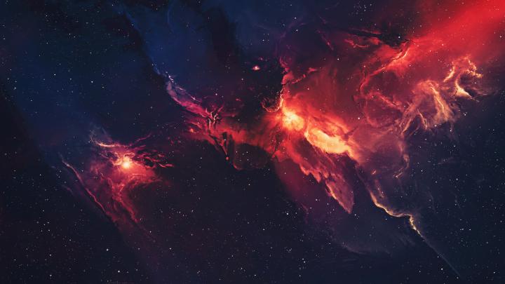 Space Stars Universe Nebula Wallpaper 4k Ultra HD 3337