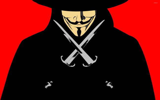 V for Vendetta wallpaper - Vector wallpapers - #27619
