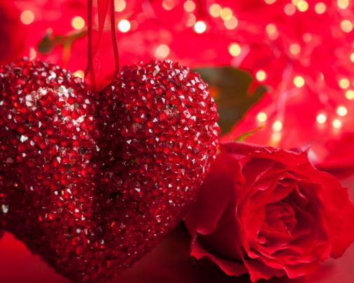 Free download 1920x1080 St valentine day Rose Heart Romance Love 