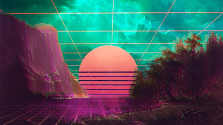 1920x1080 Vaporwave 4k Laptop Full HD 1080P HD 4k Wallpapers, Images 
