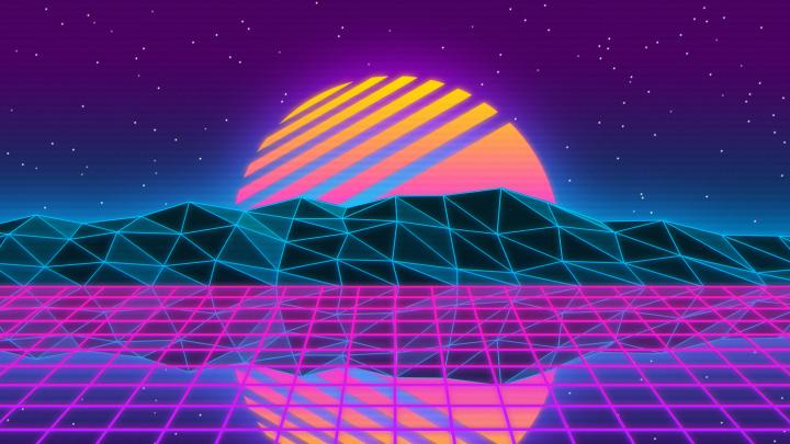 1920x1080 Vaporwave Laptop Full HD 1080P HD 4k Wallpapers, Images 