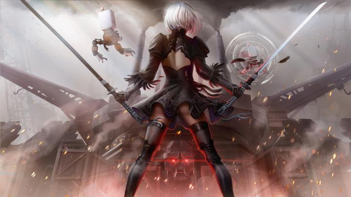 Nier Automata Wallpaper 2b - 1920x1080 Wallpaper - teahub.io