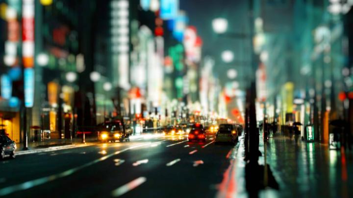 City Street Wallpaper -