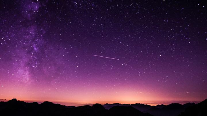 1920x1080 Purple Night Sky 5k Laptop Full HD 1080P HD 4k Wallpapers 