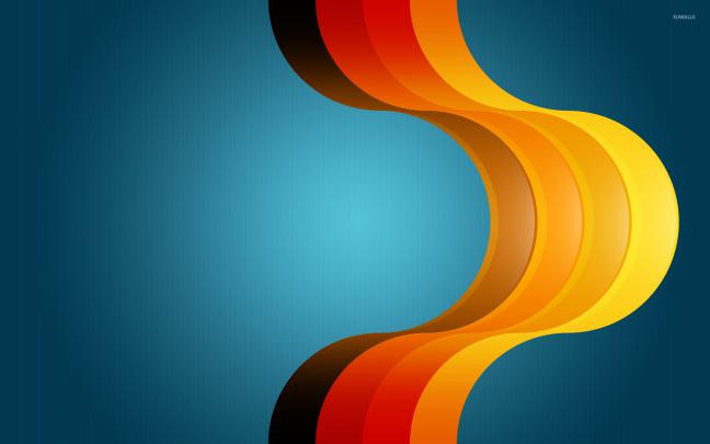 Ribbons wallpaper - Vector wallpapers - #9452
