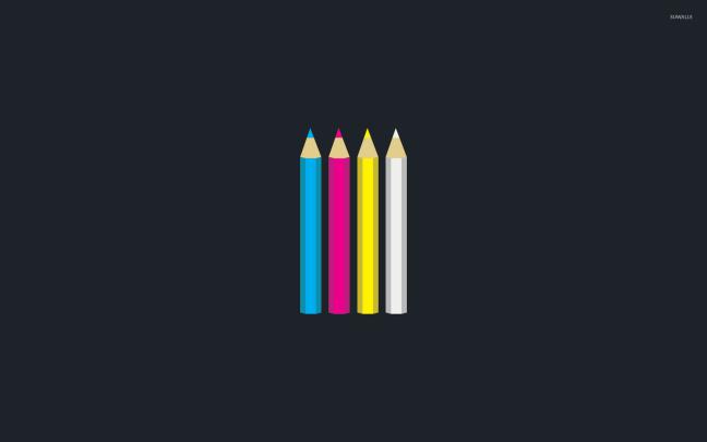 Pencils [5] wallpaper - Vector wallpapers - #43944