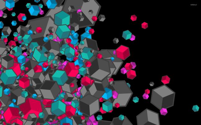 Colorful cubes [3] wallpaper - Vector wallpapers - #42777