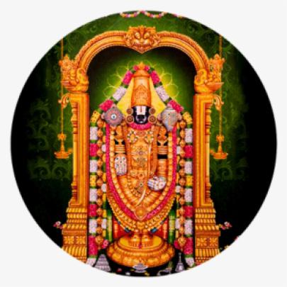 Download Lord Tirupati Venkateswara And Lord Vishnu Transparent - Art 