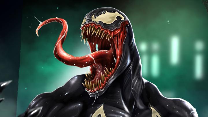 Download 3840x2160 wallpaper venom, villain, pop culture, art, 4k, uhd 