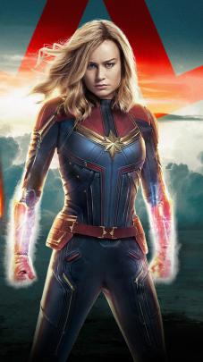 1080x1920 Captain Marvel 2019 Movie Iphone 7, 6s, 6 Plus and Pixel XL 