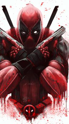 1080x1920 Marvel Deadpool Artwork Iphone 7, 6s, 6 Plus and Pixel XL 