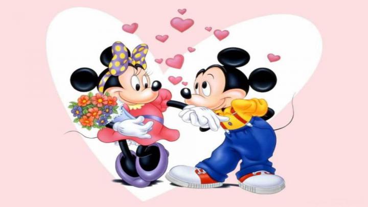Mickey Mouse And Minnie Mouse Wallpaper | ImageBank.biz