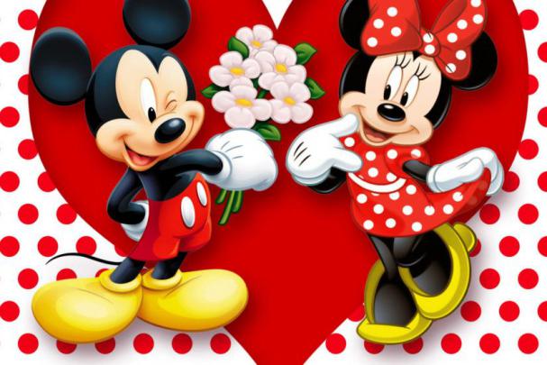 Mickey and Minnie Wallpaper \u00b7\u2460 