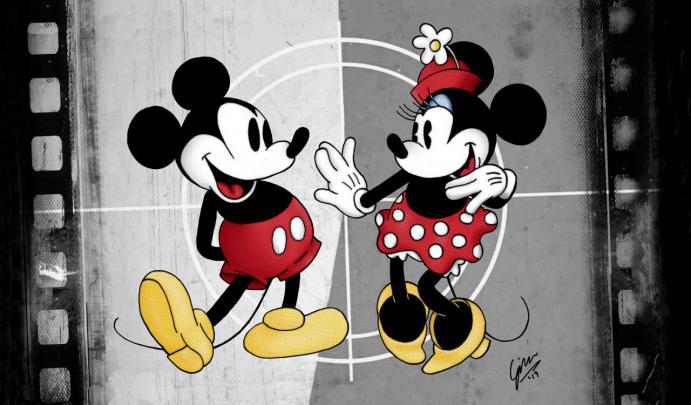 Mickey and Minnie Desktop Wallpaper -