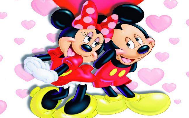 Mickey Mouse and Minnie Mouse lovers Wallpaper Download 5120x3200