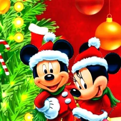 Disney Christmas Wallpaper Mickey Mouse Wallpaper Mickey - Mickey And 