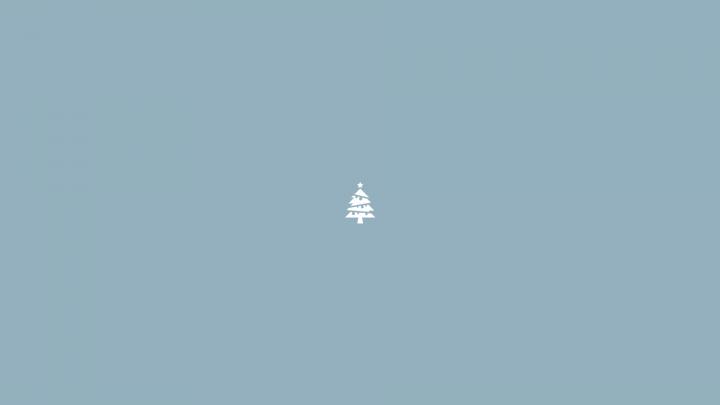 Minimalist Winter Aesthetic Desktop Wallpaper
