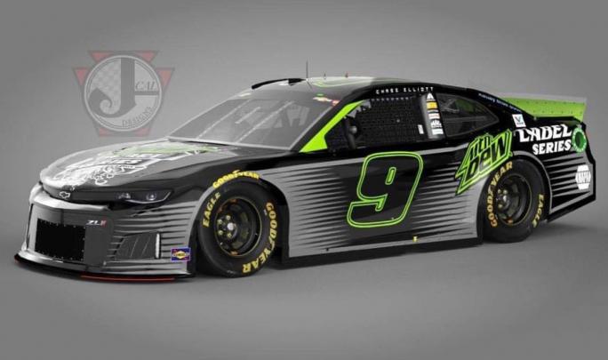 Chase Elliott Mountain Dew Wallpaper - Free HD Wallpaper