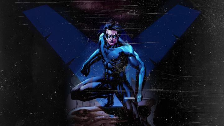 Nightwing iPhone 5 Wallpaper -