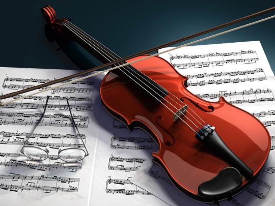 Beautiful Violin Wallpaper -