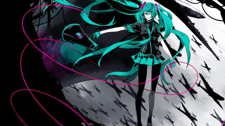 Vocaloid Miku Wallpaper \u00b7\u2460 