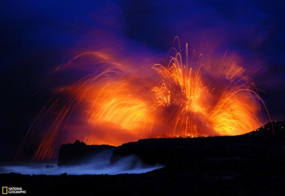 Volcano Desktop Wallpaper -
