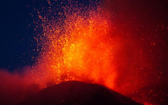 Volcano Desktop Wallpaper -