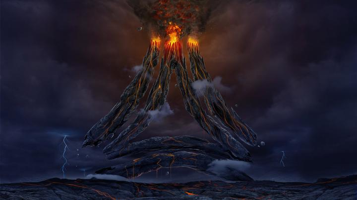 Volcano Wallpaper Widescreen -