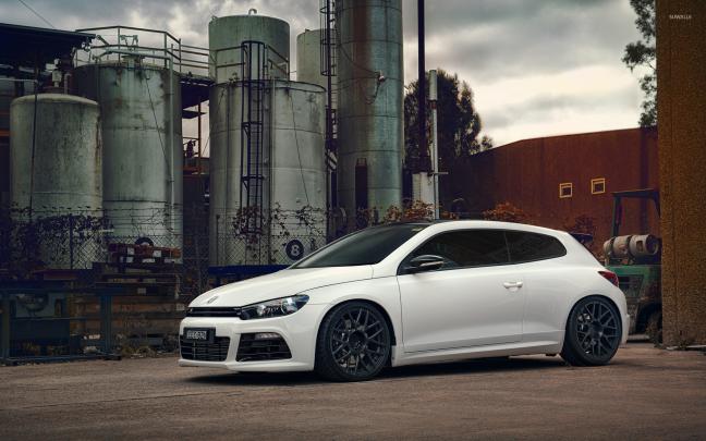 White Volkswagen Scirocco wallpaper - Car wallpapers - #51808