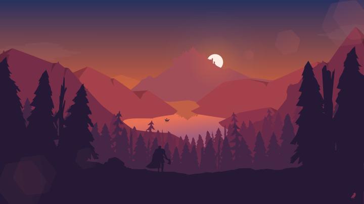 A Nice Sun Set 4K wallpaper | Desktop wallpaper art, Abstract wallpaper 