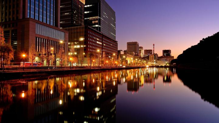 City Night Lights Wallpaper -