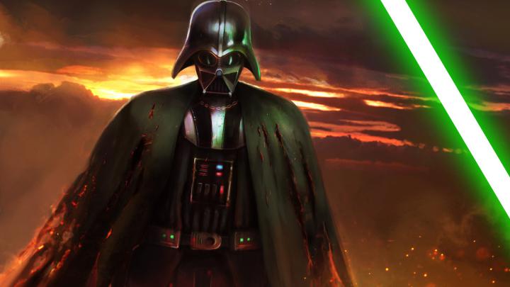 Darth Vader Lightsaber In Black Sunlight Background Star Wars HD Darth 