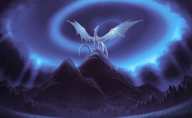 Moon Dragon Wallpapers - Top Free Moon Dragon Backgrounds - WallpaperAccess