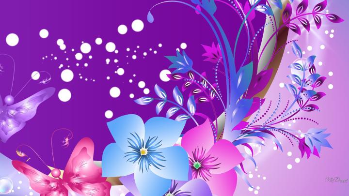 Purple Butterflies Wallpaper (58+ images)
