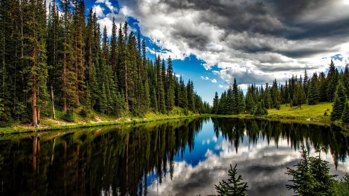 Forest Lake Wallpapers - Top Free Forest Lake Backgrounds - WallpaperAccess