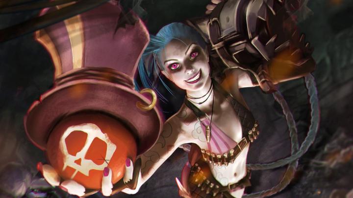 Jinx (League Of Legends) HD Wallpaper | Background Image | 1920x1080